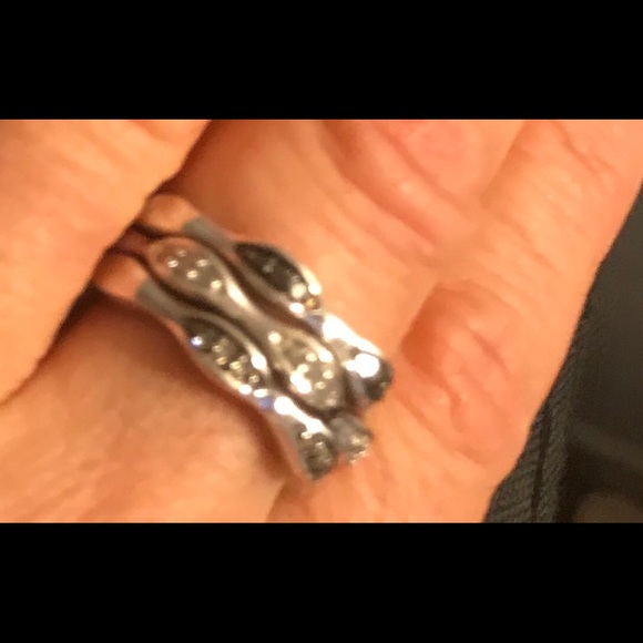 SAVVY CIE JEWELS STERLING SILVER + DIAMOND… - Picture 4 of 15